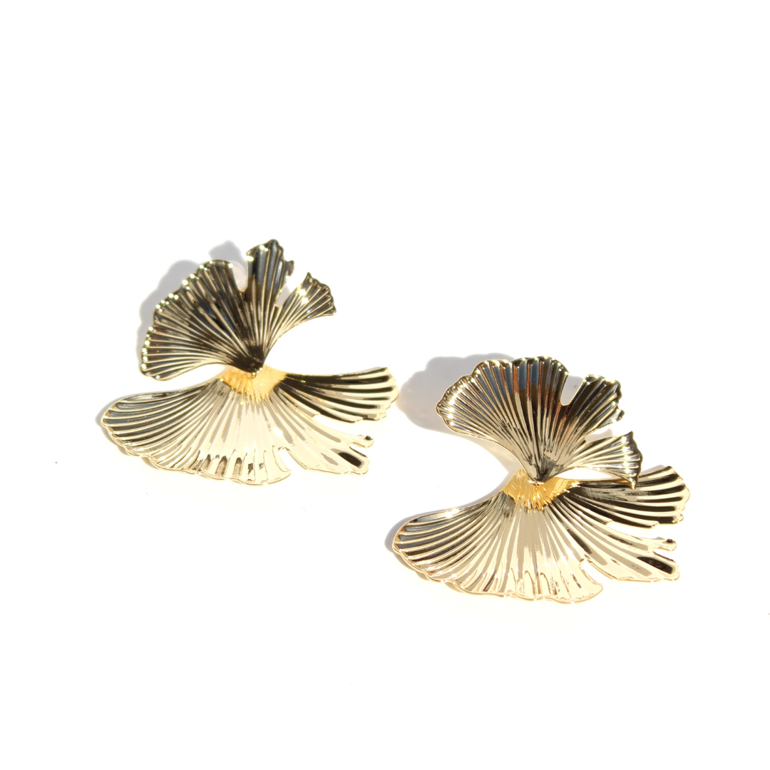 Gingko Drop Earrings