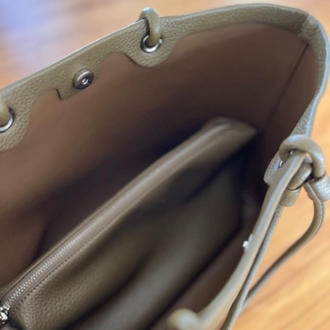 Bags | Perfect Tote with Dumpling Bag OLIVE