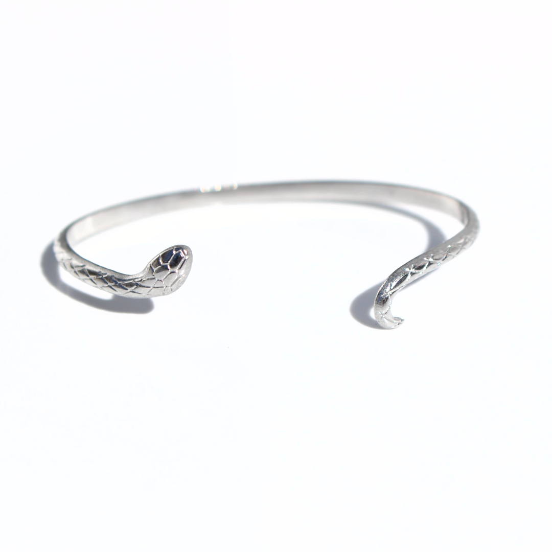 Petite Snake Cuff | SILVER