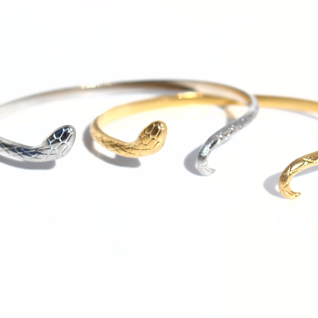 Petite Snake Cuff | GOLD