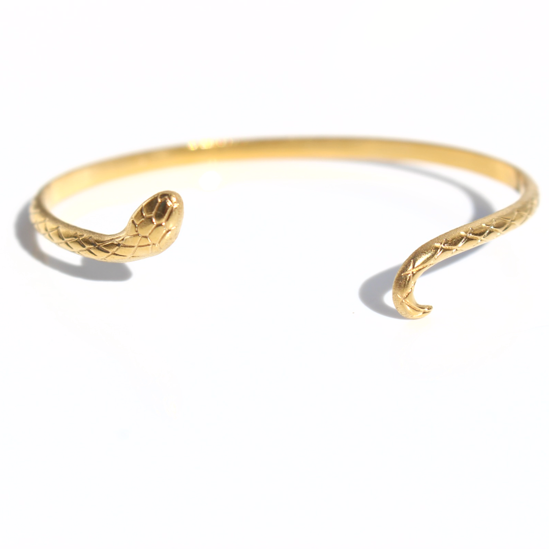 Petite Snake Cuff | GOLD