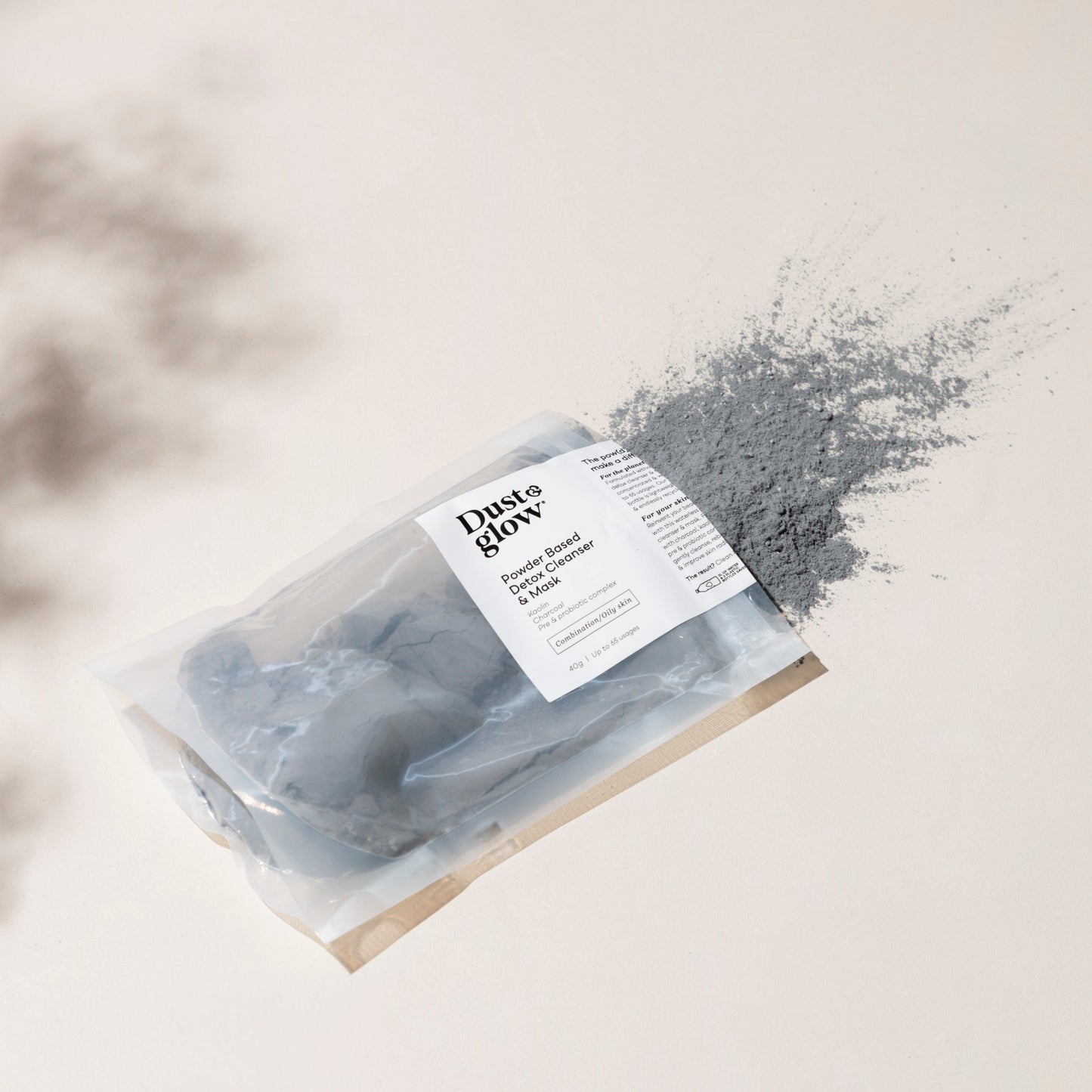 Detox cleanser & mask - Refill 40g - Dust & Glow
