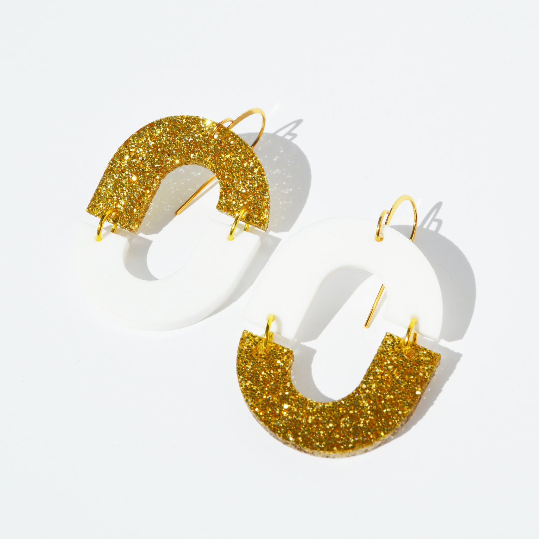 Jive Talking - Gold/White