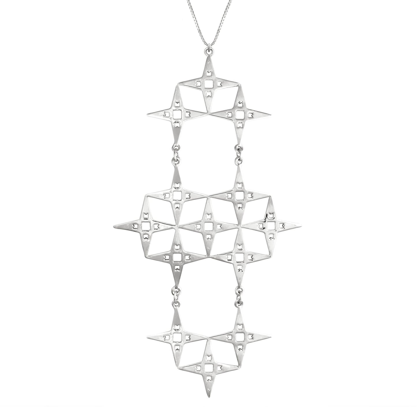 The North Star Necklace | Platinum