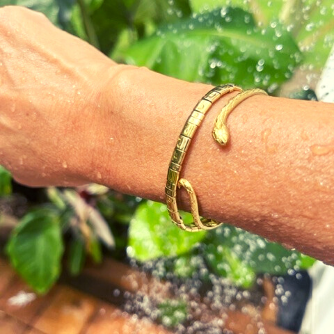 Petite Snake Cuff | GOLD