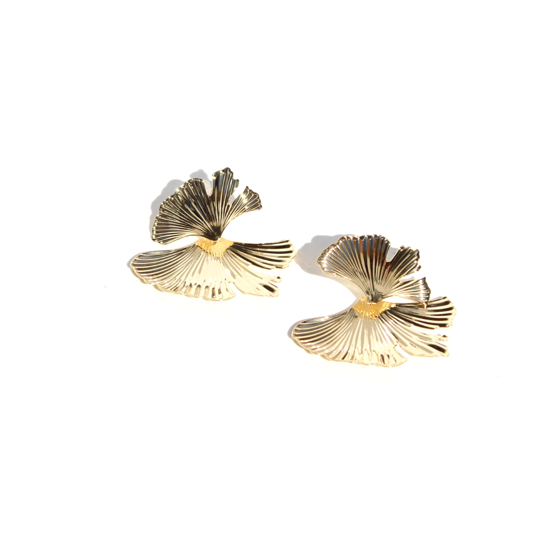 Gingko Drop Earrings