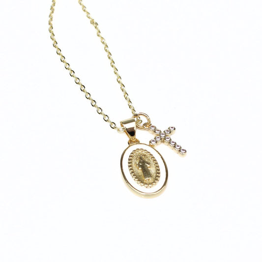 Chain Link | Tiny Mary + Cross