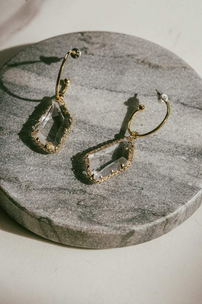 Hoop Drop Earrings by Lindi Kingi Design shop online now