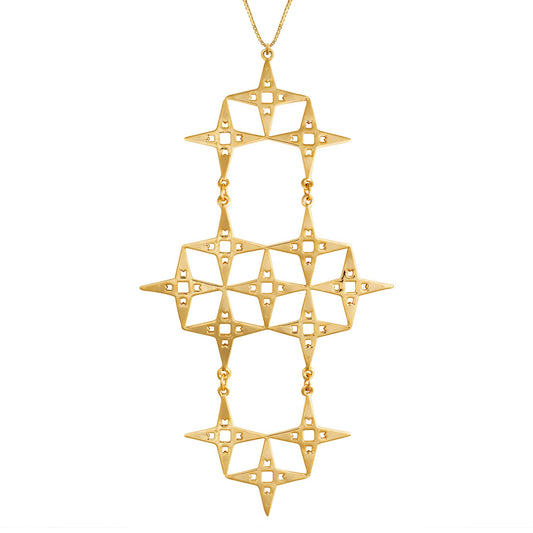 The North Star Necklace | Gold