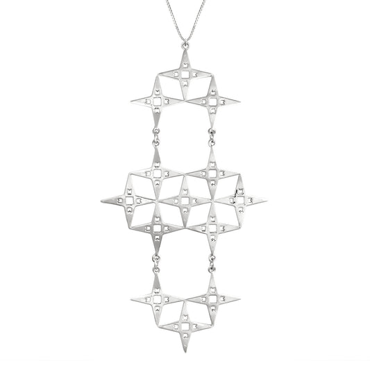 The North Star Necklace | Platinum